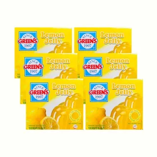 GREENS JELLY LEMON 5+1x80 GR