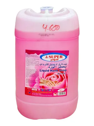 SUPER LIQUID HAND SOAP ROSE 30LTRS
