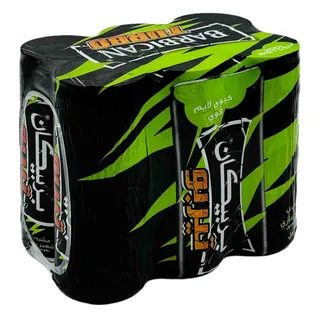 BARBICAN TURBO KIWI LIME FLAVOUR DRINK 6X240ML