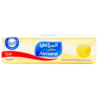 المراعي - زبدة طبيعية غير مملحة 60 جم