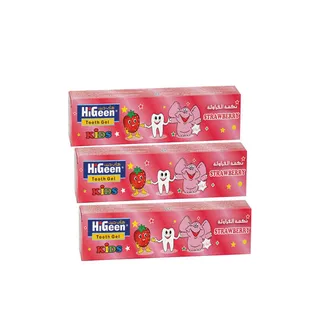 Higeen toothpaste kids 60gr × 3pcs