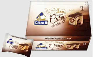 DEEMAH CURVY CAKE CHOCO 12 X 45GM