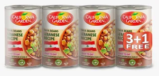 CG FAVA BEANS LEBANESE RECIPE 3+1X450GM