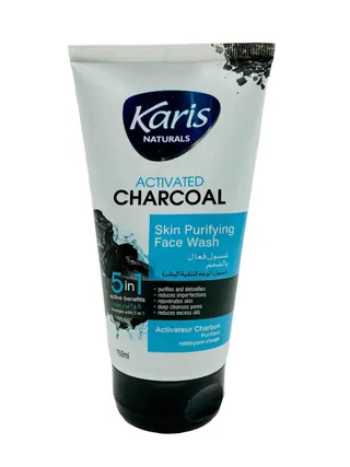 KARIS Tan Clearing Face Wash Charcoal 150 ML
