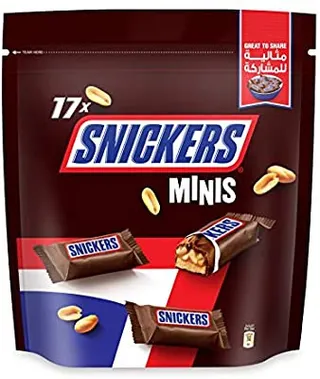 SNICKERS MINIS 17PC 255 GR
