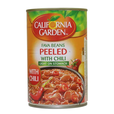 CG PEELED FOUL W/CHILLI 450GR
