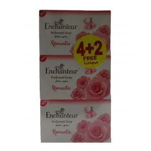 إنشانتر صابون معطر للجسم 125*4+2 جرام