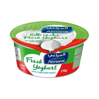 ALMARAI FRESH YOGHURT LOW FAT 170 GR
