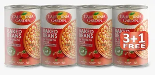 CG BAKED BEANS IN TOMATO SAUCE 3+1 420GM