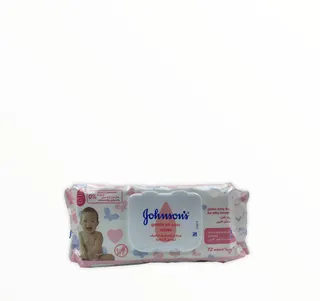 JOHNSONS GENTLE ALL OVER WIPES 72PCS