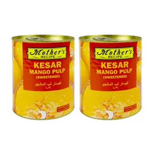 MOTHERS RECIPE KESAR MANGO PULP 2X85 GR