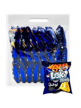 SAFEWAY LOKI CHEESE RING 24 x 14GM