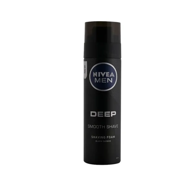 NIVEA SHAVING FOAM DEEP BLACK CARBON 200 ML