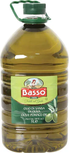 BASSO OLIVE POMACE OIL PET 5 LTR