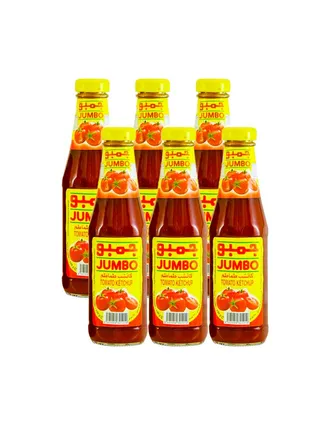JUMBO TOMATO KECHTUP 6x340GR