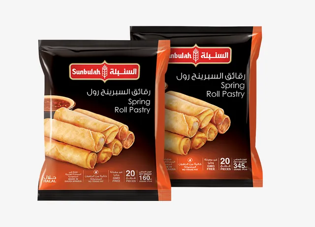 السنبلة - رقائق السبرينج رول 2×345 جم