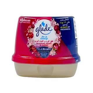 GLADE SCENTED GEL BLOOMING PEONY & CHERRY AIR FRESHNER 180GM