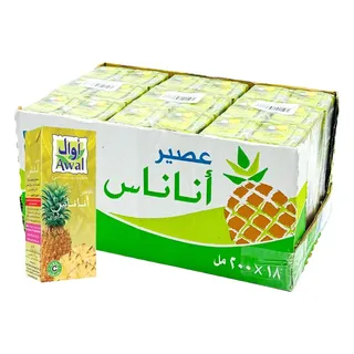 أوال عصيرالأناناس 18*200 مل