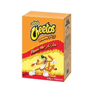 CHEETOS CRUNCHY FLAMIN HOT 12X25 GR