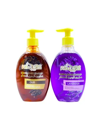 MAXCLEAN HAND SOAP OUD & LAVENDER 2X500ML