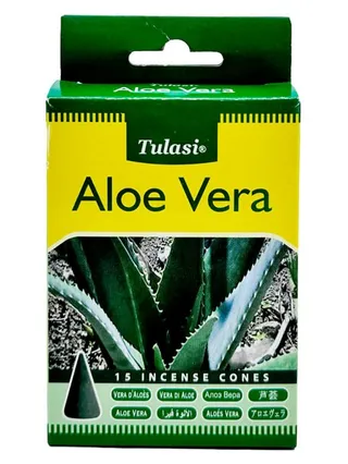 Incense cones Aloe Vera