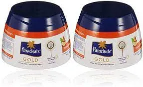 PARACHUTE GOLD NATURAL SHINE HAIR CREAM 2X140ML
