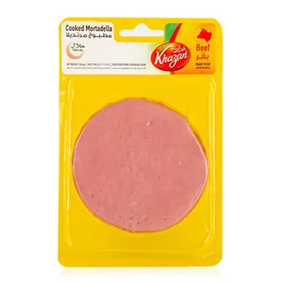 KHAZAN BEEF MORTADELLA PLAIN 250GM