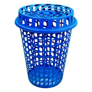 Round clothes basket