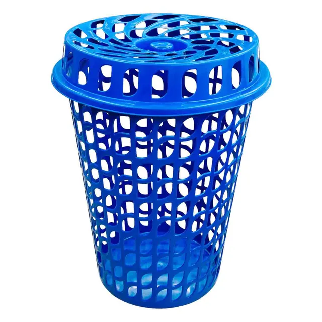 سلة ملابس دائرية