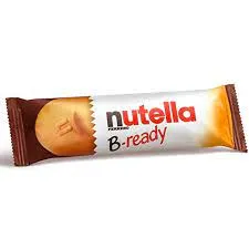 NUTELLA FERRERO B-READY WAFER W/HAZ 22GM