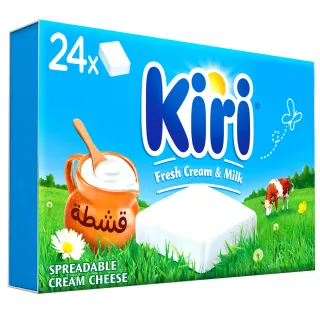 KIRI CHEESE WITH CREAM 24 PORTIONS