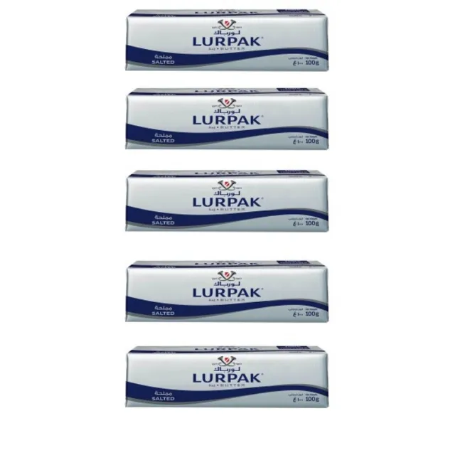 LURPAK BUTTER SALTED 4+1X100G
