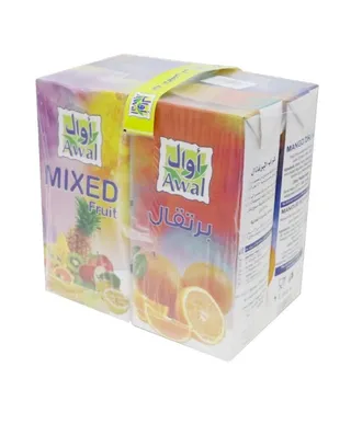 أوال عصير مشكل 4*1 لتر