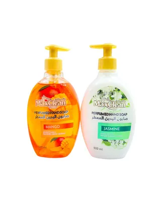 MAXCLEAN HANDSOAP MANGO & JASMINE 2X500ML