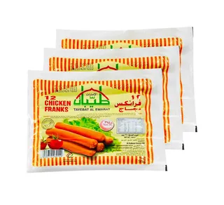 طيبات الإمارات نقانق دجاج 3 * 340 جم