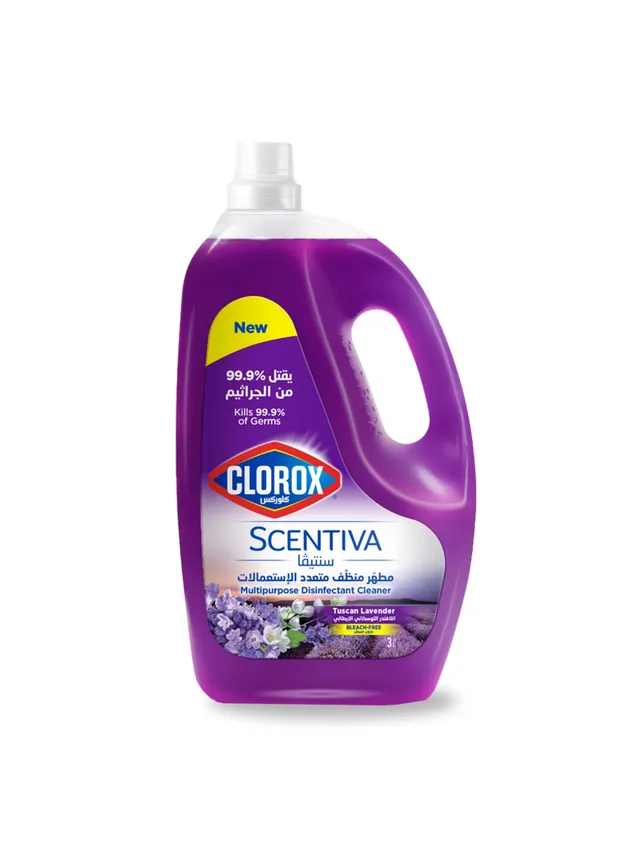 CLOROX LAVENDER MULTIPURPOSE DISINFECTANT CLEANER 3LTR
