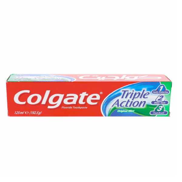 COLGATE TRIPLE ACTION ORIGINAL MINT 125ML