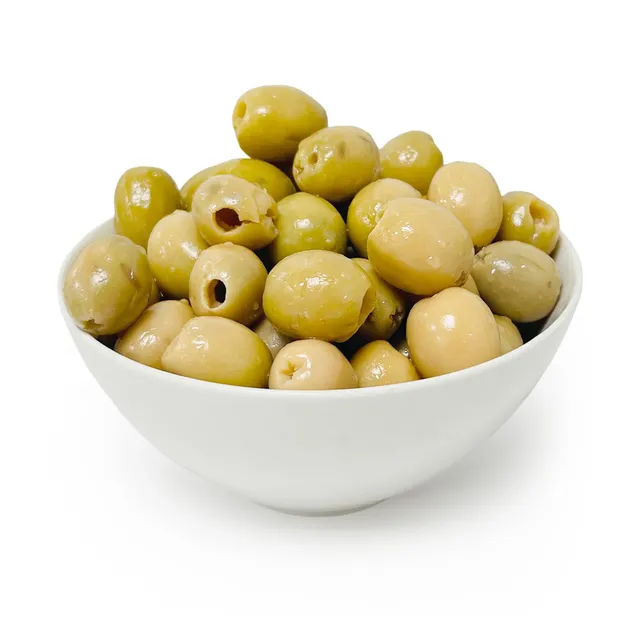 AL BARAKA GREEN OLIVE PITTED KG