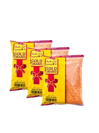 GOLD BRAND MASOOR DAL 3X500GM