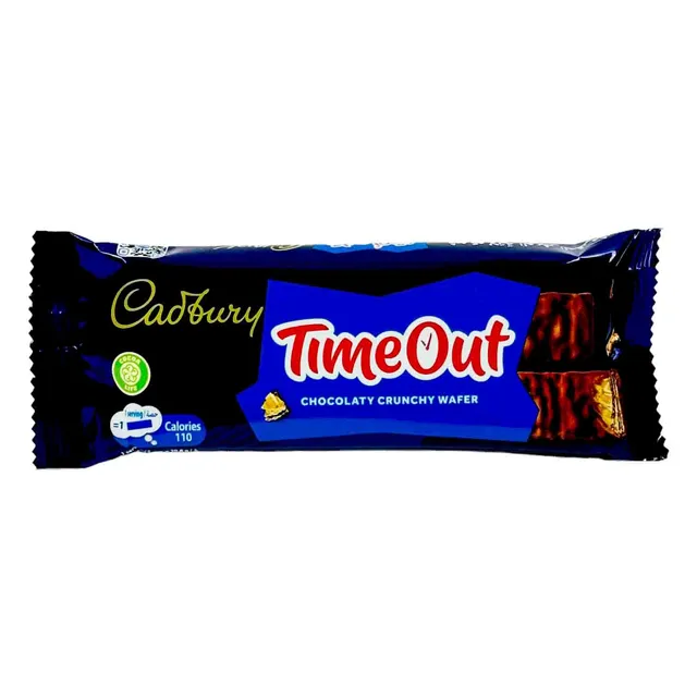 CADBURY TIMEOUT CHOCOLATE CRUNCHY WAFER 41.6GM