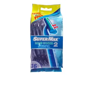 SUPERMAX 2 LONG HANDLE WITH NATURESTRIP 16 RAZORS