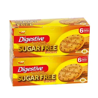 NABIL DIGESTIVE SUGAR FREE BIScuits 2 x 250 gm