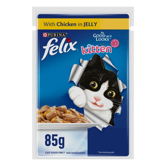PURINA FELIX CHICKEN CAT FOOD 85GM