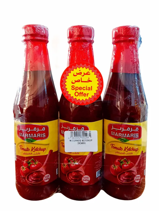 مرمريز كاتشب طماطم 3×340 جرام