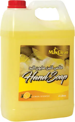 MAX CLEAN HAND SOAP  4 LTR ASSORTED