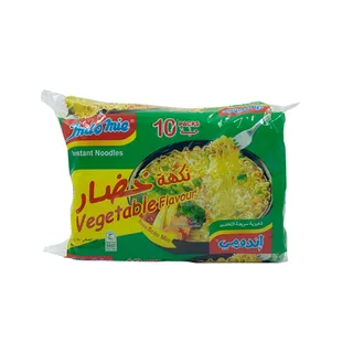 INDOMIE NOODLES VEGETABLE 10X75GM