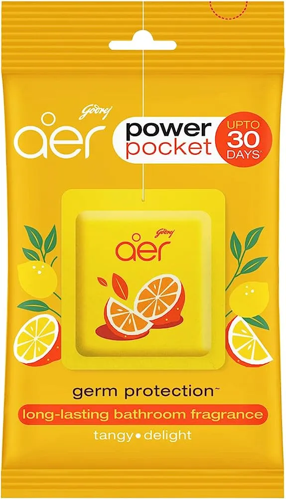GODREJ AER POCKET B/AIRFRESHNER TANGY 10 GRM