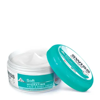 SWISS SOFT HYDRATING FACE & BODY CREAM 200 ML
