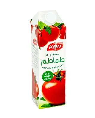كي دي دي عصير الطماطم 1 لتر