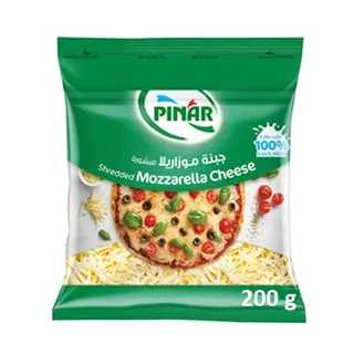 بينار جبنة موزاريلا مبشورة 200 جم